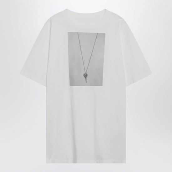 26SS MM6 메종마르지엘라 반팔 티셔츠 SH0GC0068M20050 White