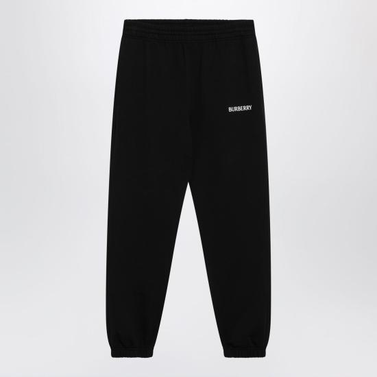 26SS 버버리 로고 코튼 조깅 팬츠 8119001170778 Black