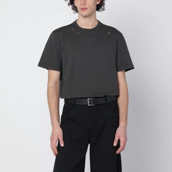 26SS 골든구스 반팔 티셔츠 GMP01220P002363 Grey