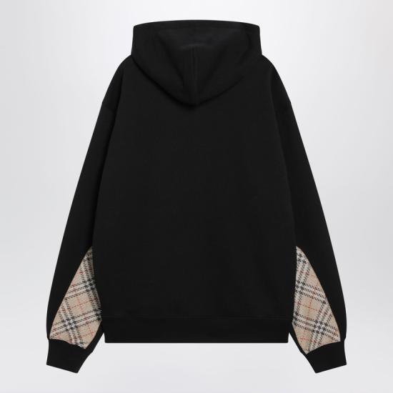 26SS 버버리 후드 티셔츠 8119053170778 Black - BURBERRY