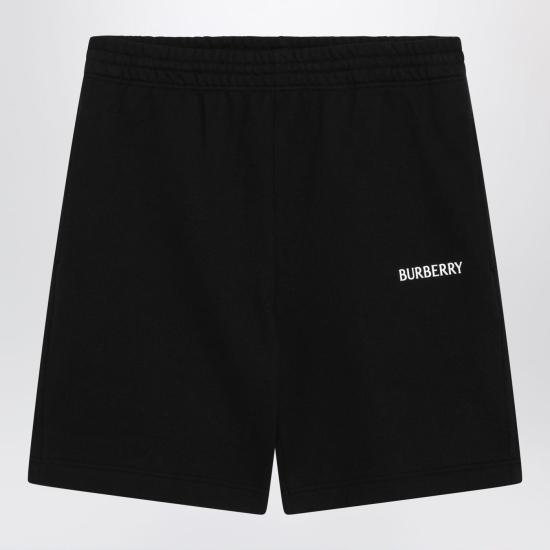 26SS 버버리 로고 코튼 쇼츠 8119002170778 Black