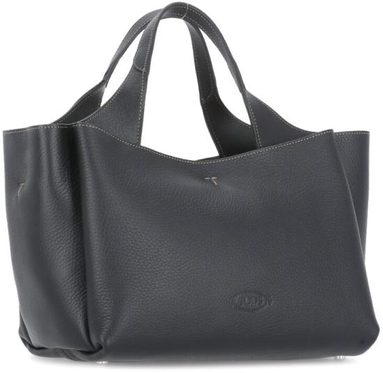  토즈 미니 토트백 XBWAPAFL100QRIB999 BLACK - TODS