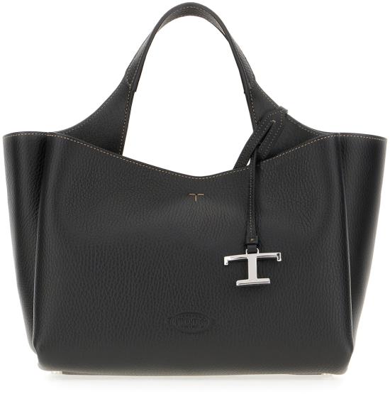  토즈 미니 토트백 XBWAPAFL100QRIB999 BLACK - TODS