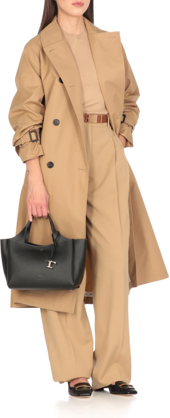  토즈 미니 토트백 XBWAPAFL100QRIB999 BLACK - TODS