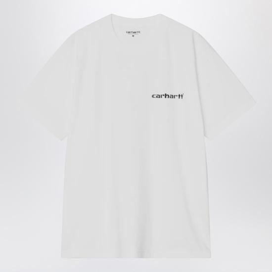26SS 칼하트 WIP 숏슬리브 캡스 티셔츠 I036012CO White