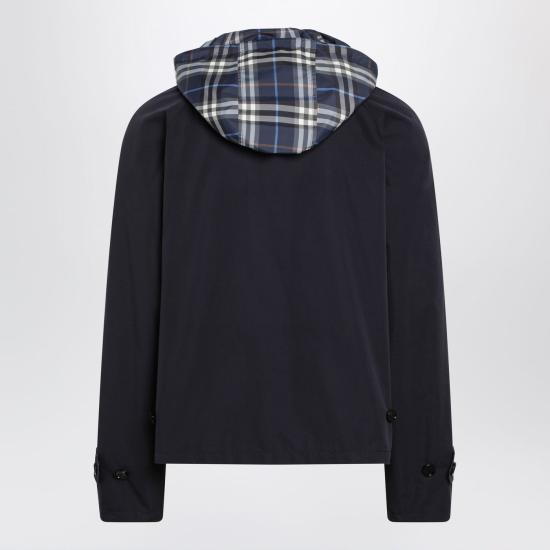 26SS 버버리 리버시블 체크 코튼 자켓 8118012170863 Blue - BURBERRY