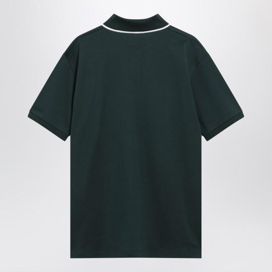  구찌 자수 코튼 피케 폴로 셔츠 806250XJHHO Black - GUCCI