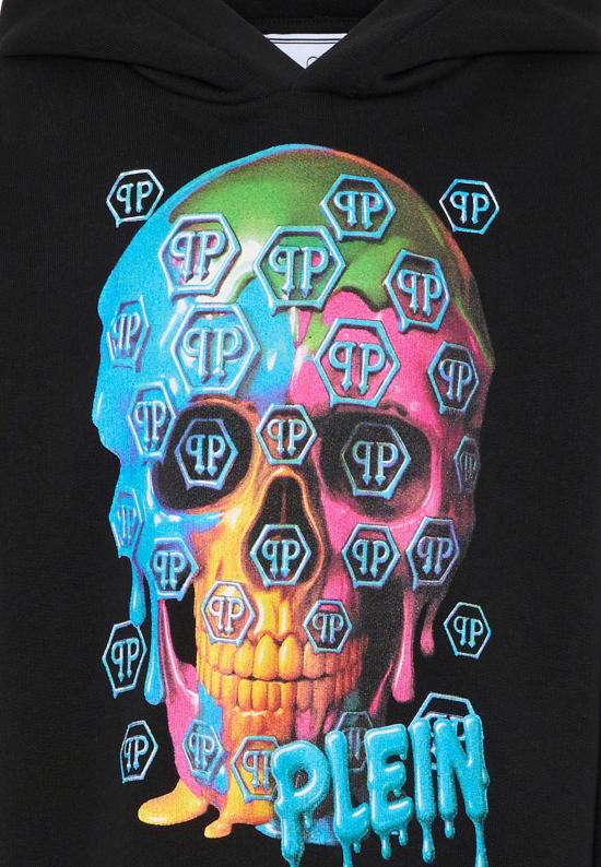 26FW [키즈] 필립 플레인 니트/스웻셔츠 S6PHJBHS245 110 BLACK - PHILIPP PLEIN
