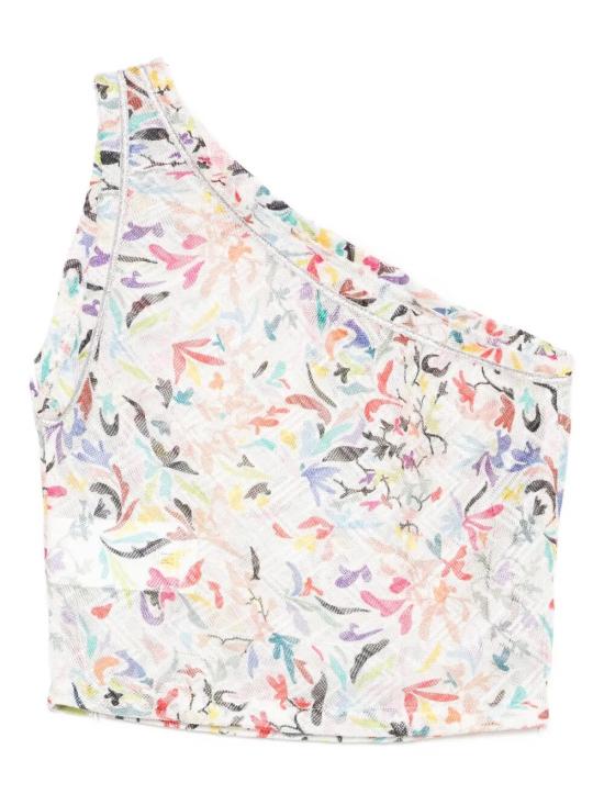 26SS 미소니 비키니 수영복 MC25SK01 BR014L SM9ZO FLOWER PRINT WHITE BASE - MISSONI