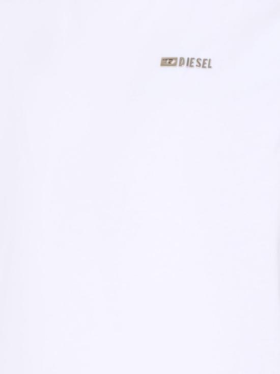 26SS [키즈] 디젤 티셔츠 J027710CATM K100 White - DIESEL