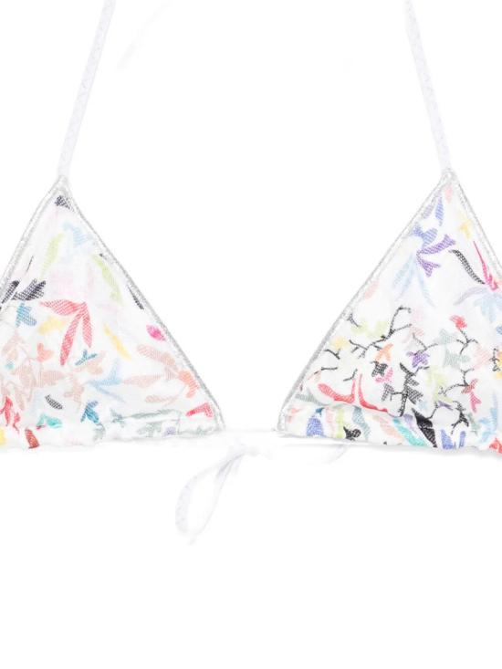 26SS 미소니 비키니 수영복 MC22SP00 BR014L SM9ZO FLOWER PRINT WHITE BASE - MISSONI