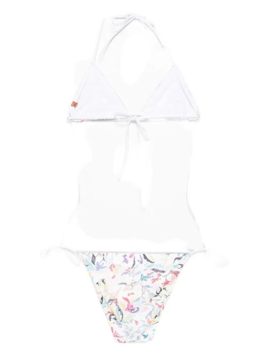 26SS 미소니 비키니 수영복 MC22SP00 BR014L SM9ZO FLOWER PRINT WHITE BASE - MISSONI