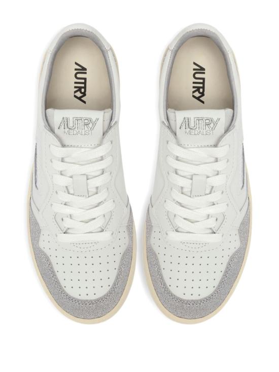 26SS 오트리 메달리스트 로우 스니커즈 AULWPK01 Grey - AUTRY