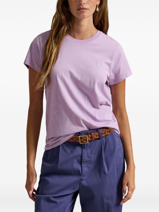 26SS 폴로 랄프로렌 반팔 티셔츠 211B14605 015 Purple - POLO RALPH LAUREN