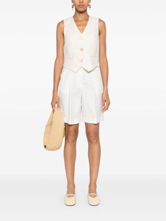 26SS 페세리코 숏팬츠 A04083Z 02606502 White - PESERICO