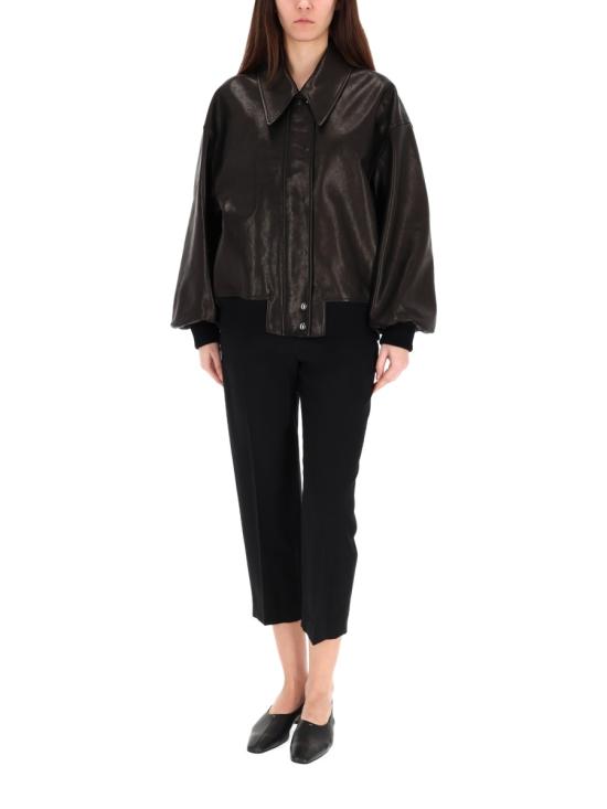 26SS 케이트 가죽 자켓 6166729 L729200 BLACK - KHAITE