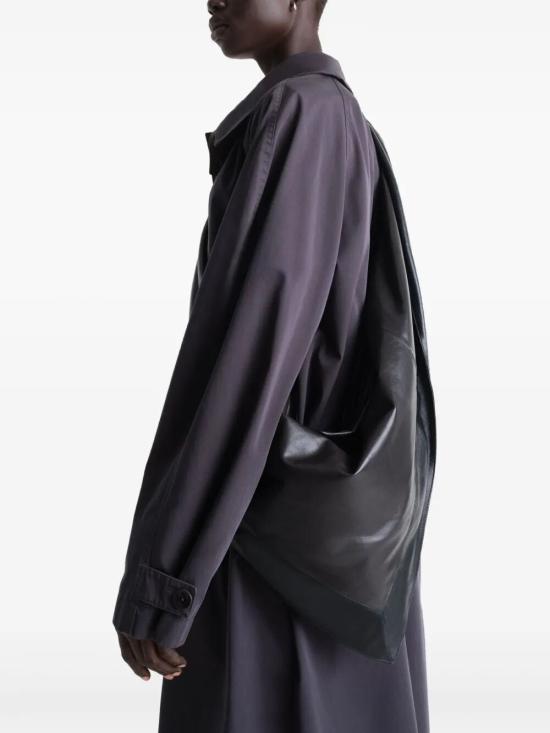 26SS 르메르 샤이니 나파 레더 스카프 백 BG0157 LL0075 MU096 BLACK DARK CHOCOLATE - LEMAIRE