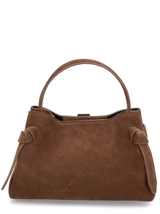 26SS 유제피 토트백 GYOZA MINI SUEDE CHOCOLATE BROWN - YUZEFI