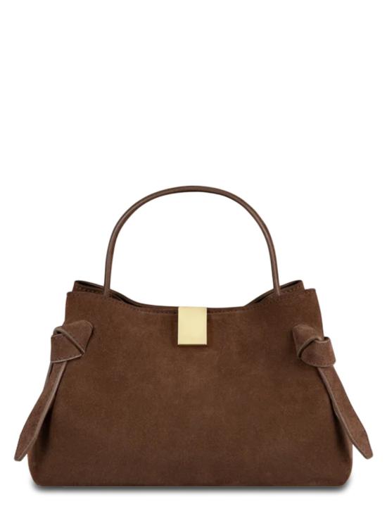 26FW 유제피 토트백 GYOZA MINI SUEDE CHOCOLATE BROWN