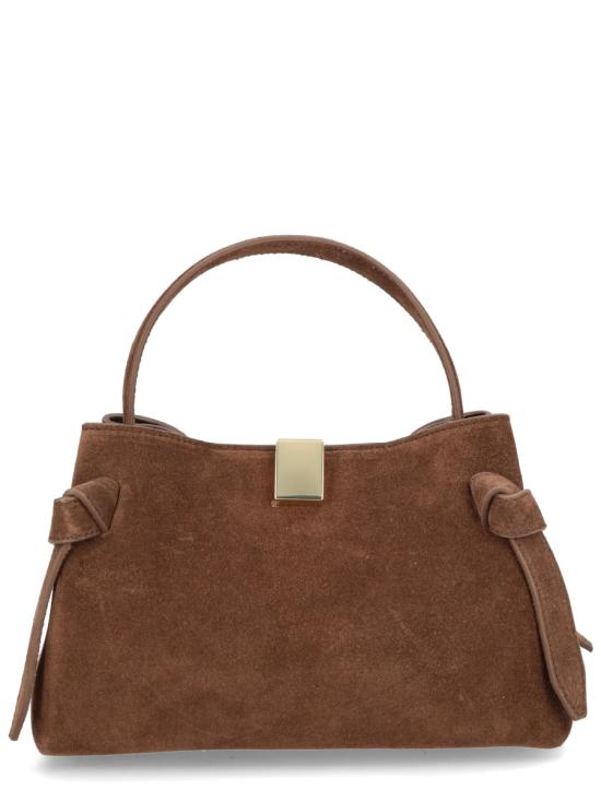 26SS 유제피 토트백 GYOZA MINI SUEDE CHOCOLATE BROWN