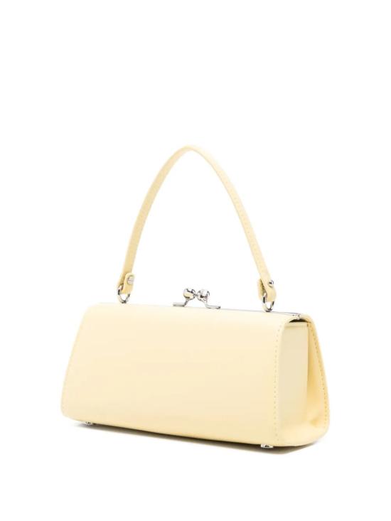 26SS 비비안웨스트우드 토트백 4B01000QWS0026 E402 PASTEL YELLOW - VIVIENNE WESTWOOD