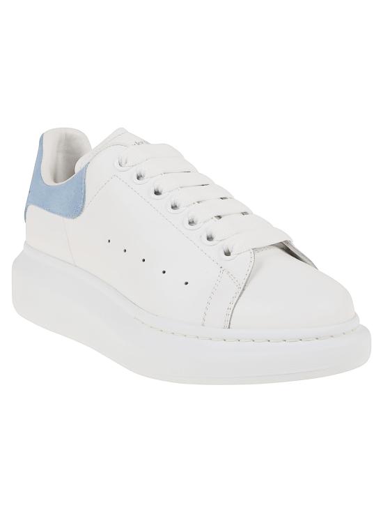26SS 알렉산더 맥퀸 오버사이즈드 스니커즈 553770 WIAIH 9412 WHITE POWDER BLUE - ALEXANDER MCQUEEN