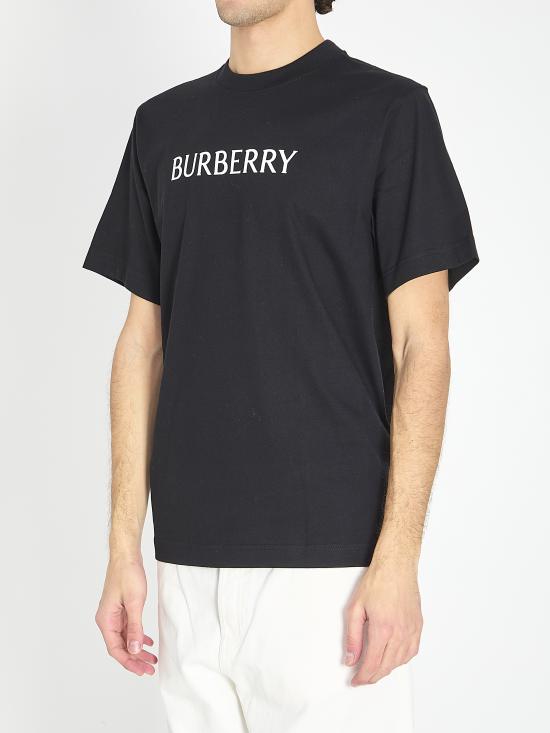 26SS 버버리 반팔 티셔츠 8122387 BLACK - BURBERRY