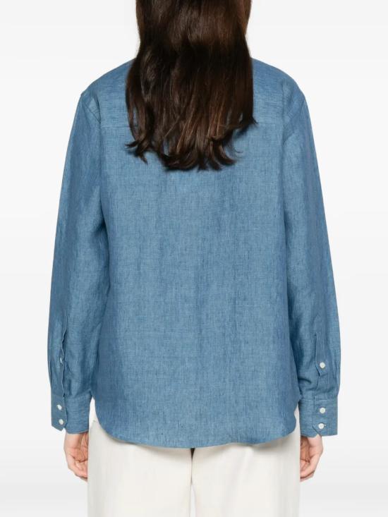 26SS 로에 셔츠 41819069 420 Blue - ROHE