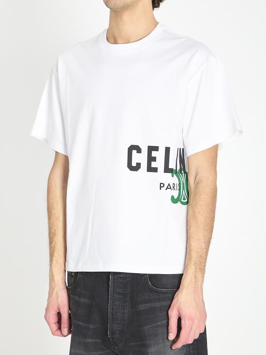 26SS 셀린느 반팔 티셔츠 RX0HV1242 WHITE - CELINE