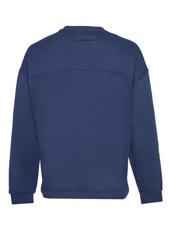 25FW 에르메네질도제냐 긴팔 티셔츠 N6MGI2030 422 Blue - ERMENEGILDO ZEGNA