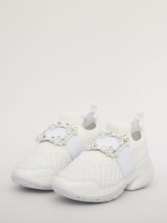 26SS 로저비비에 비브 런 스니커즈 RVW50624180 WHITE - ROGER VIVIER