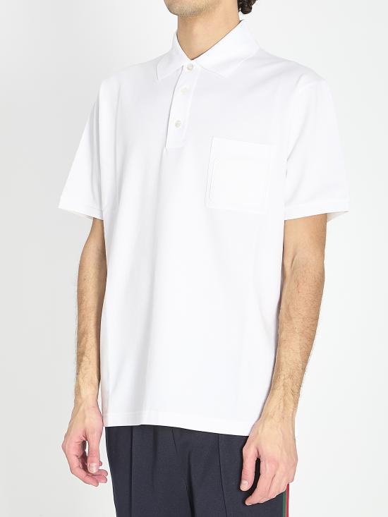 26SS 구찌 폴로 티셔츠 854633 WHITE - GUCCI