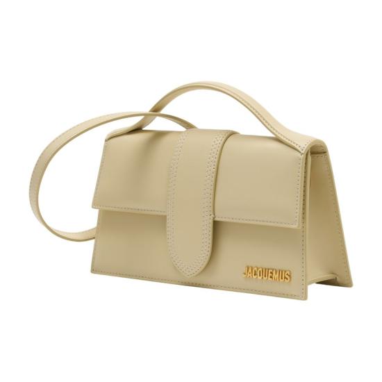 26SS 자크뮈스 라지 밤비노 크로스바디 플랩 백 BAW00007AC01C02 120 ivory - JACQUEMUS