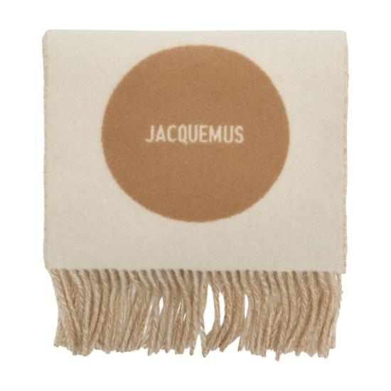 26SS 자크뮈스 롱드 카레 울 머플러 ACU00579AOT4044 015 BEIGE