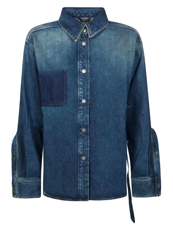 26SS 하이쿠레 셔츠 HEW06098DF144 L0771 BLU