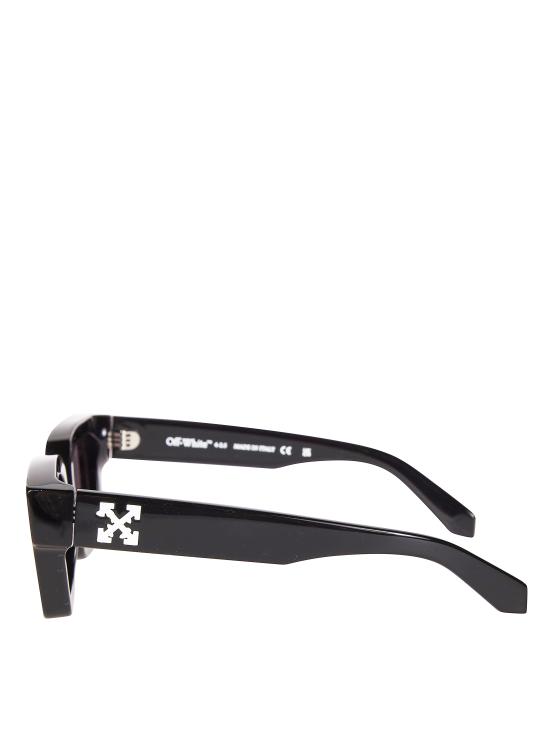 25FW 오프화이트 안경 OERI008C99PLA0041007 1007 BLACK LOGO NERO - OFF WHITE