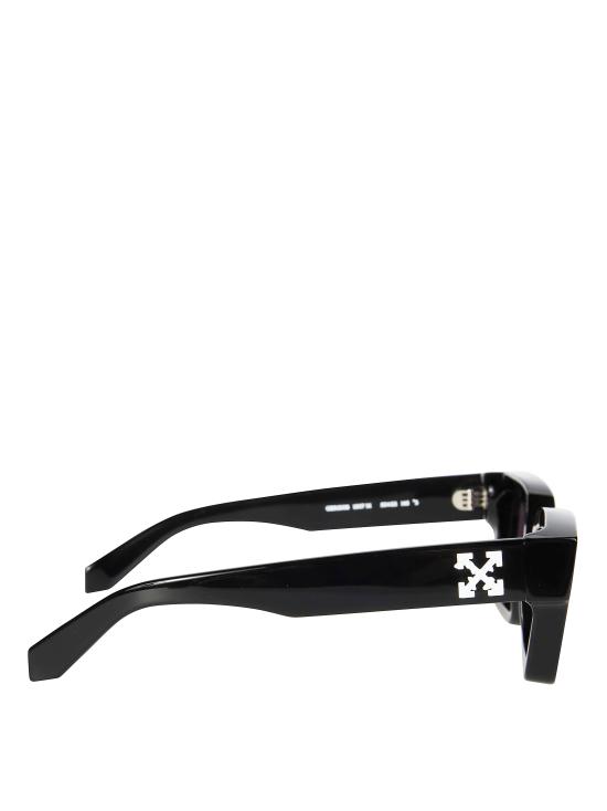 25FW 오프화이트 안경 OERI008C99PLA0041007 1007 BLACK LOGO NERO - OFF WHITE