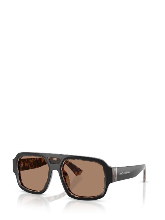 26FW 돌체앤가바나 선글라스 DG4516 341773 BLACK ON RED HAVANA - DOLCE & GABBANA