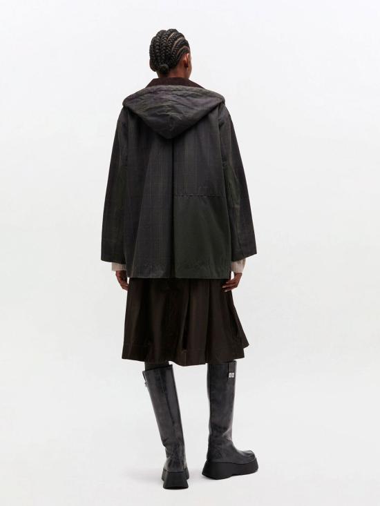 26SS 바버 X 가니 자켓 LWX1528 TN11 CLASSIC TARTAN FERN - BARBOUR X GANNI