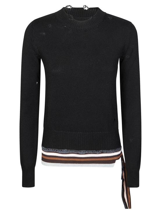 26SS MM6 메종마르지엘라 리브드 니트 탑 S52HL0058M13205 961