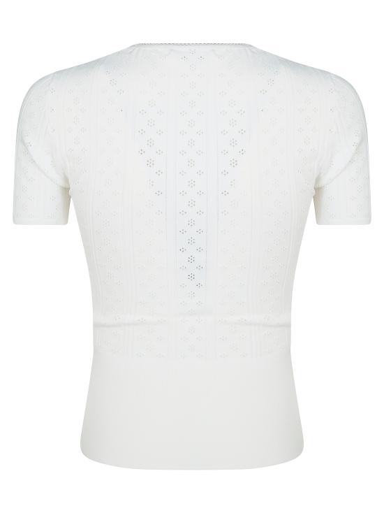 26SS JW앤더슨 반팔 티셔츠 KW1477YN0309 002 BIANCO - JW ANDERSON