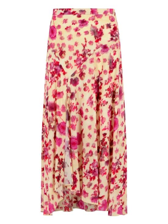 26SS 이자벨마랑 롱 스커트 JU0012FB D1J11I 40PK PINK