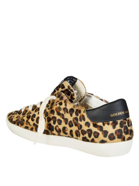 26SS [키즈] 골든구스 스니커즈 GYF00101 F008025 557 BLACK AND BROWN LEO PLATINUM BLACK 55731 ANIMALIER - GOLDEN GOOSE