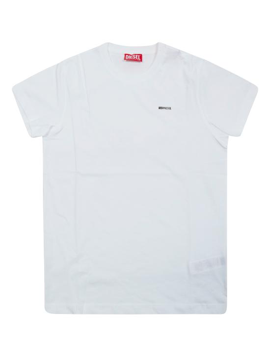 26SS [키즈] 디젤 티셔츠 J02771 0CATM K100 BIANCO