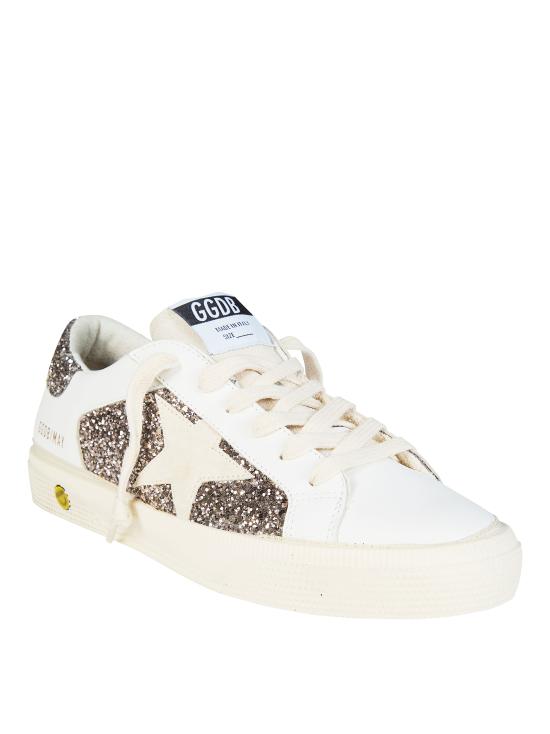 26SS [키즈] 골든구스 스니커즈 GTF00715 F005321 116 OPTIC WHITE CINDER SEED PEARL 11694 ORO - GOLDEN GOOSE