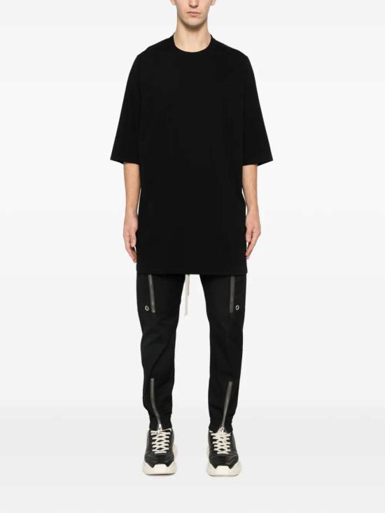 26SS 릭 오웬스 스트레이트 팬츠 RU01F2377TE 9 BLACK - RICK OWENS