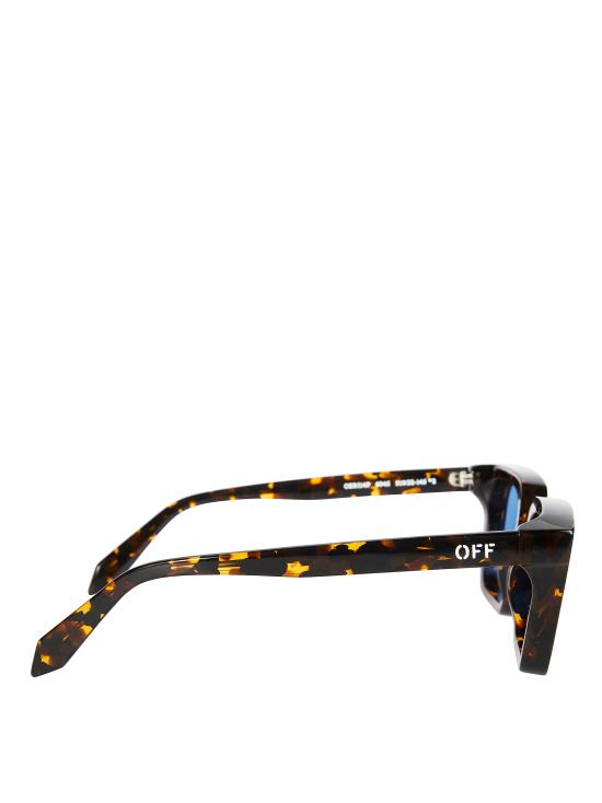 25FW 오프화이트 안경 OERI14PF25PLA0016045 6045 DARK HAVANA MARRONE - OFF WHITE