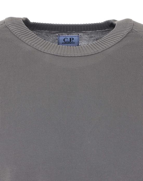 26SS 씨피 컴퍼니 스웨터 20CMKN105A 006323O921 Grey - C.P. COMPANY