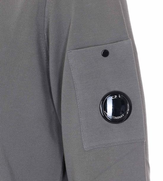 26SS 씨피 컴퍼니 스웨터 20CMKN105A 006323O921 Grey - C.P. COMPANY