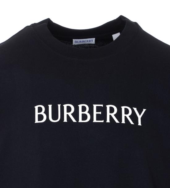 26SS 버버리 반팔 티셔츠 8122387 A1189 Black - BURBERRY